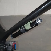 air pump holder bike various bicycle tool drink bottle 3d print model - Mito3D