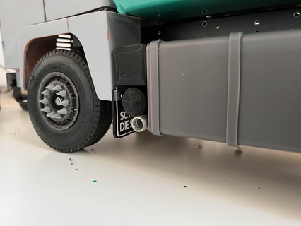 aria serbatoio batteria scuola camion 1 14 gadget rc tamiya scania vecchio 3d print model - Mito3D