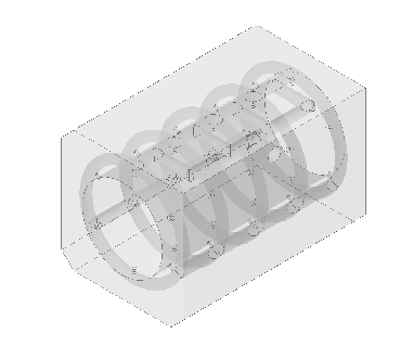 Luftlager Luft Lager Konzept Ball Kissen Geschwindigkeit Maschinen einfach 3d print model - Mito3D