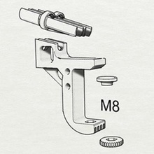 airbrush holder gun gadget useful elements support art painting 3d print model - Mito3D