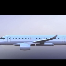 airbus a220-100 1 19 rc plane 3d print model - Mito3D