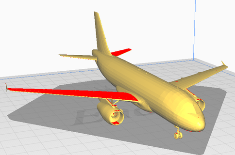 airbus a319-100 Game plans use 2023 3d print model - Mito3D