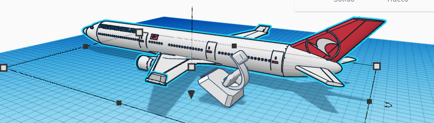 aerobús a330 turco aerolíneas neo escultura 3d print model - Mito3D