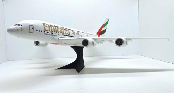 airbus a380-800 stand 3d print model - Mito3D