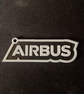 airbus key ring aircraft plane boeing aviation toulouse 3d print model - Mito3D
