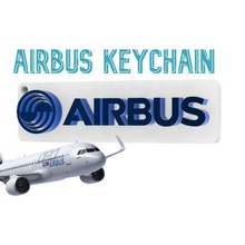 airbus keychain 3d print model - Mito3D