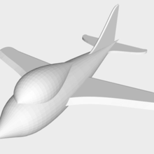 aircraft game model avi n aviation aviaci plane modeling toy 3d print model - Mito3D