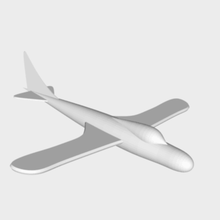 la aeronave juego modelo avi n aviación aviaci plano el modelado de juguete 3d print model - Mito3D