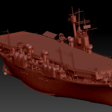 aircraft carrier 3d print model - Mito3D