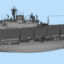 aircraft carrier 3d print model - Mito3D