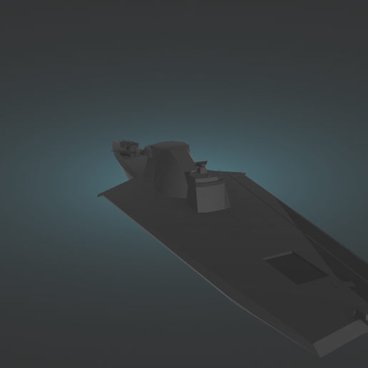 aircraft carrier 3D print model - Mito3D