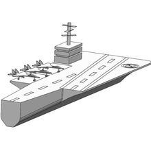 aircraft carrier game toys plane ship 3d print model - Mito3D