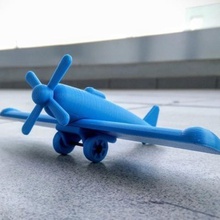 Flugzeug Spiel Spielzeug 3d print model - Mito3D