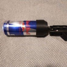 Pistola ar refrigerante zombar supressor gadget vermelho touro barril mortalha 3d print model - Mito3D