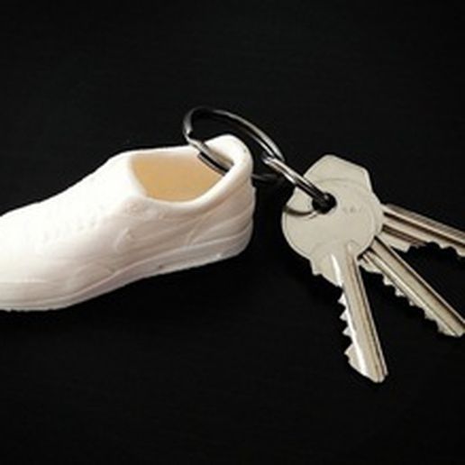 air Max chaussures porte clés 3D print model - Mito3D