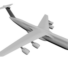 uçak 3d print model - Mito3D
