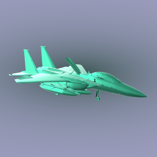 Flugzeug 3D print model - Mito3D