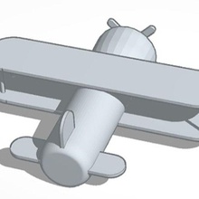 uçak 3d print model - Mito3D