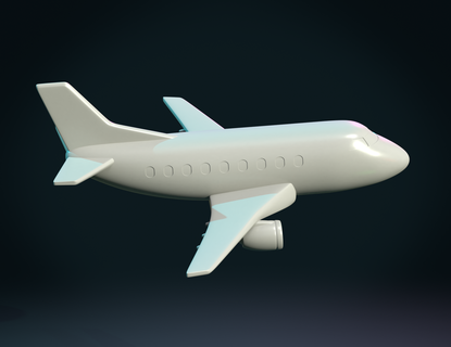 uçak hava araç kanatlar Kuvvetleri havayolu 3d print model - Mito3D