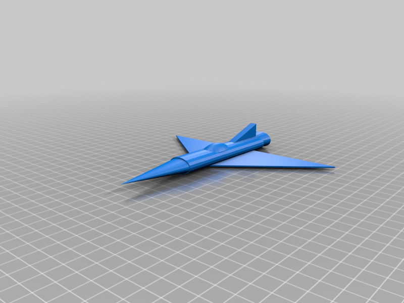 Flugzeug 3d Drucken 3D print model - Mito3D