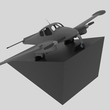 airplane ww2airplane oldairplane toy 3d print model - Mito3D