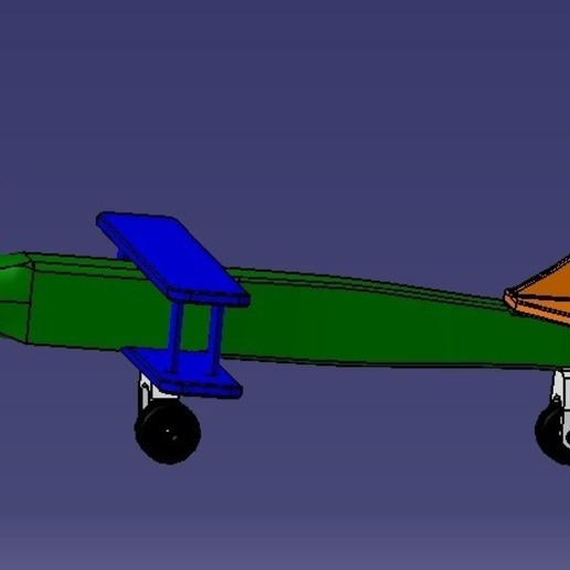 airplane aircraft propeller art 3D print model - Mito3D