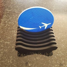 airplane coaster set home coffee table decor stand coasters boeing airbus aeroplane ender cr10 3 creality 3d print model - Mito3D