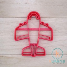 airplane cookies cutter home cookie kukens sharp fondant plane 3d print model - Mito3D