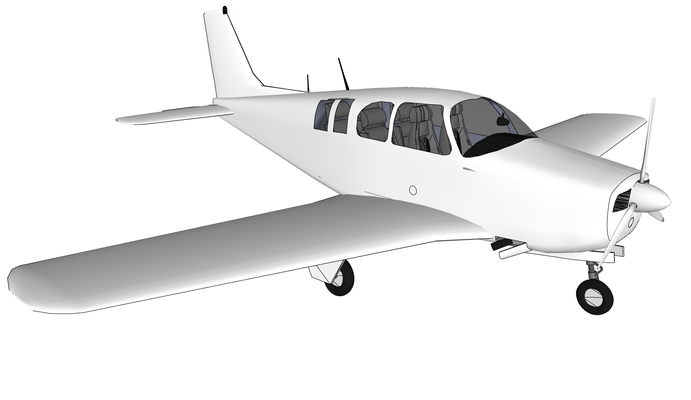 avion passager transport espace télécharger 3d modèle véhicule urbain voiture roues ville jeu moto montagne 3d print model - Mito3D