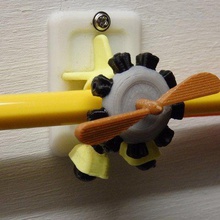 avião porta-lápis porte crayon avion gadget nada inutility indispensável gee bee gadgets essencial 3d print model - Mito3D