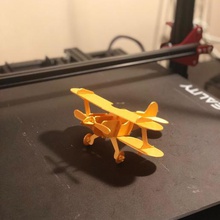 Flugzeug puzzle Spiel 3d print model - Mito3D