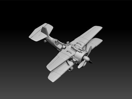 aereo giocattolo gioco 3d print model - Mito3D