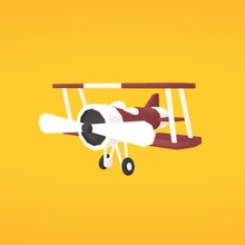 avión juego 3d print model - Mito3D