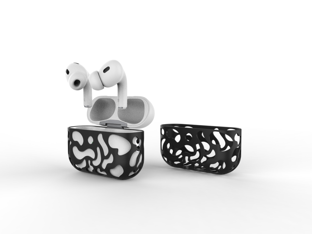 airpod Pro 2nd gen caso funda manzana airpods aire vaina vainas 3D print model - Mito3D