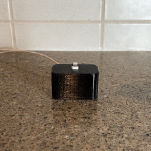 airpods charging dock 3d print model - Mito3D