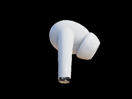 airpods falso auriculares música estético broma collares pendientes accesorios 3d print model - Mito3D