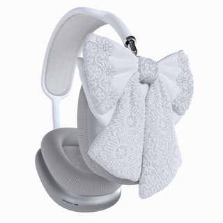 airpods max pièces jointes nœud 001 mode art écouteurs oreille coussinets accessoires 3d print model - Mito3D