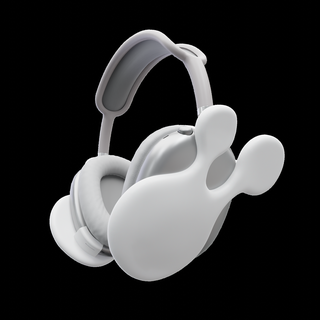 Airpods max Ohrhörer Kopfhörer Überlagerungen Skulpturen Fall Mantel Zubehörteil Dekoration Musik Stil Apfel iPhone Anhänge 3d print model - Mito3D