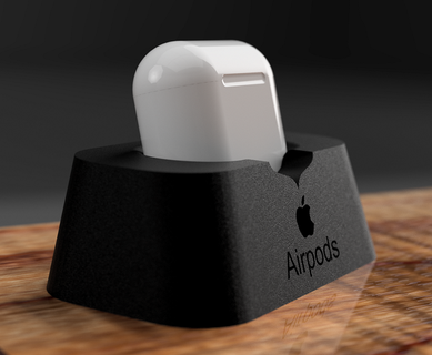 airpods ficar pé 3d print model - Mito3D