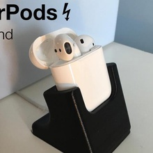 airpods dur gadget apple şarj tasarım dock earpods kulaklık tutucu müzik 3d print model - Mito3D