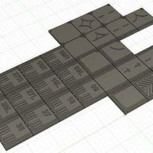 Flughafen Runway Fliesen geändert Greeblycity Architektur Greeblecity Gebäude Strukturen 3d print model - Mito3D