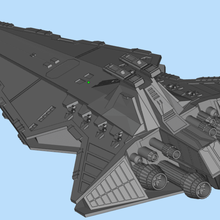 dirigível vários nave espacial 3d print model - Mito3D
