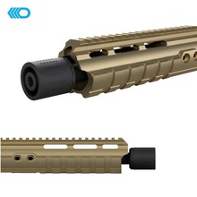 airsoft - noveske style handguard futuristic 20cm tool m4 tactical rifle assalt weapon muzzle rail 3d print model - Mito3D