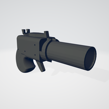 airsoft 12 calibre derringer artilugio escopeta cáscara juguete 3d print model - Mito3D