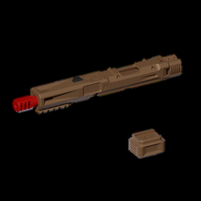 airsoft aap-01 sf dress kit rmr mount gadget toy toygun aap01 aap pistol dressup 3d print model - Mito3D