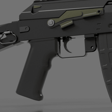 airsoft ak weiger stg940 empuñadura de pistola juego ak74 aeg 3d print model - Mito3D