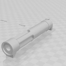 airsoft Aksu esposto gas tubo calore scudo 3d print model - Mito3D