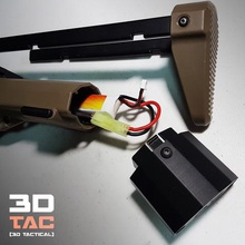 airsoft ares am-0131415 battery extender game impresion 3d tactico marcadora paintball printing tactical mexico 3dtac accesories design cool easy amoeba honey badger 3d print model - Mito3D