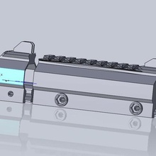 airsoft Akku-box Sehenswürdigkeiten gadget taktische 3s li-po Batterie Militär 3d print model - Mito3D