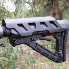 airsoft cheek riser pack - game m4 moe stock survival rifle pad aim paintball 3d print model - Mito3D